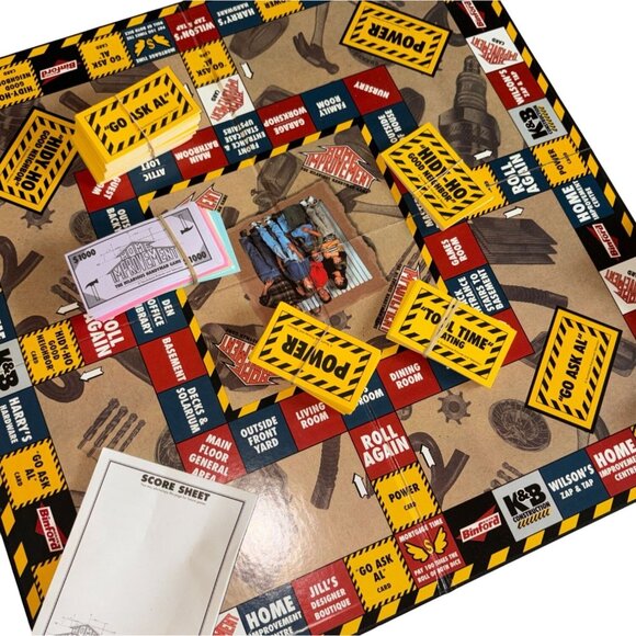 Home Improvement Handyman Board Game-Vintage 1993-All Pieces-GUC - Picture 5 of 8